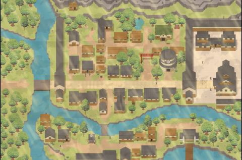 Takumi Village Map