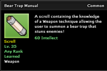 More information about "Bear Trap Technique"
