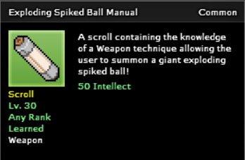 More information about "Exploding Spiked Ball Technique"